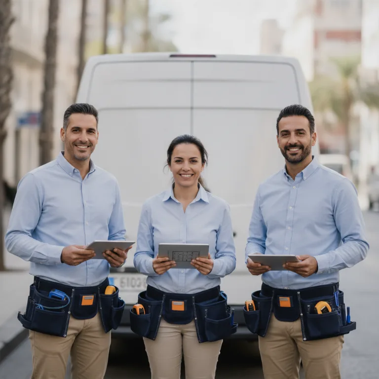 Agencia Inmobiliaria Comercial equipo en Ibiza